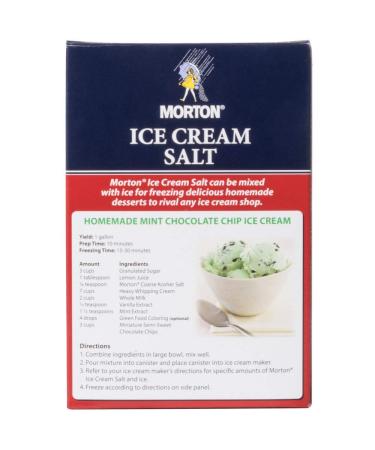 Morton Salt Rock 4 Lb Pack Of 2 with Custom Measuring Spoon and Clip - Buy Online on SooperMarket.com