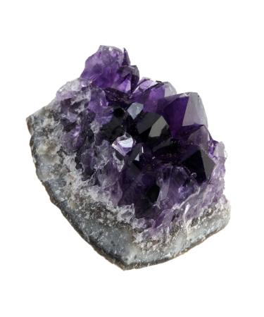 Cabilock 4pcs Amethyst Cluster Rock Purple Rough Gemstones Natural Crystal Decoration Amethyst Cave Agate - Buy Online on SooperMarket.com