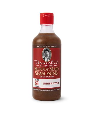 Demitri's Chilies & Peppers Bloody Mary Seasoning Mix - 16 oz