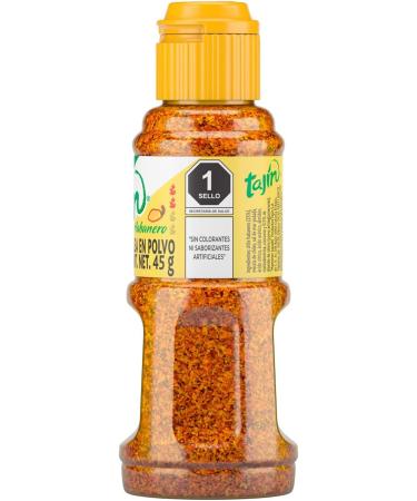Tajin Habanero Fruit and Snack Seasoning Extra Hot 1.6oz - Buy Online on SooperMarket.com