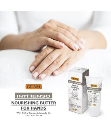 Inthenso Nourishing Hand Cream - Guam Algae Avocado Oil & Shea Butter | Moisturizing & Protective | Made in Italy - 50ml - Buy Online on SooperMarket.com