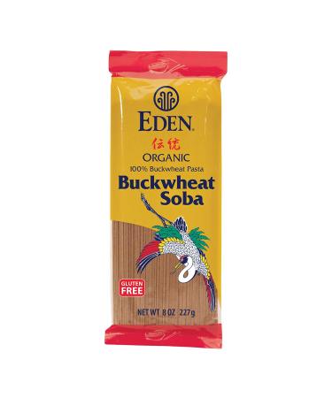 Eden Organic 100% Buckwheat Soba, 8 oz, Japanese, 100% Whole Grain 8 Ounce (Pack of 1)