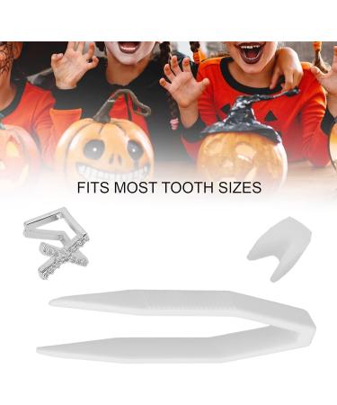 Metal Teeth Brace for Party Fashionable Jewelry Decoration Plated English Letter X Fits Most Tooth Sizes Portable - Buy Online on SooperMarket.com