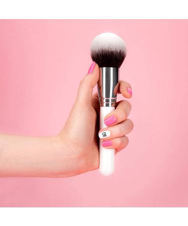 TB Tools T4B Ilu 200 Series Face Makeup Powder Brushes - Taklon Bristles for Loose & Pressed Powder Blush Bronzer & Highlighter - International Shipping Available - Buy Online on SooperMarket.com