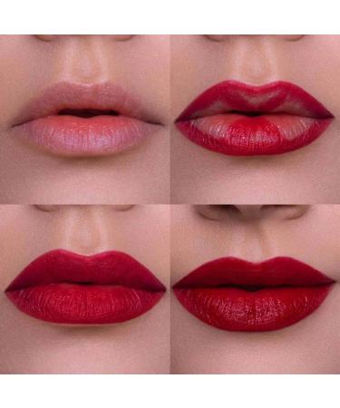 WUNDERBROW x Casa Zeta-Jones Satin Lipstick - Burnt Crimson Red - Buy Online on SooperMarket.com