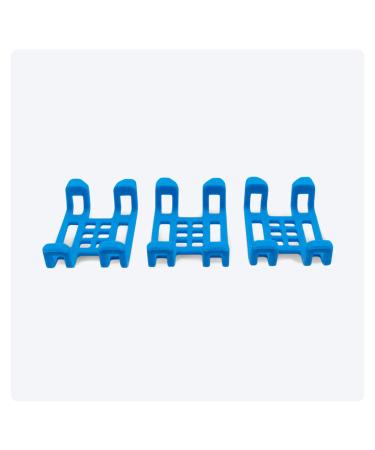 Tractive GPS Tracker for Dogs. Rubber Clips (Extra Large) 1 Piece (Pack of 3) Blue Blue Extra Large