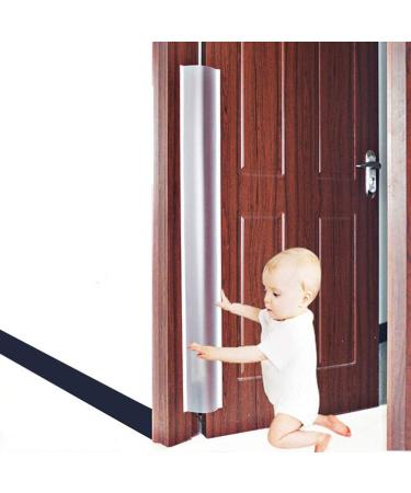 Finger Pinch Guard Anti-Pinch Double-Sided Paste Safety Door Finger Guard for Baby Kids Pets Home School Nursery Translucent Finger Catch Protector (Translucent) - Buy Online on SooperMarket.com
