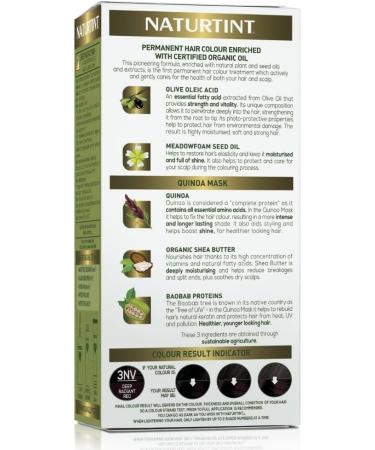 Naturtint Permanent Hair Colour 3NV Deep Radiant Red - Ammonia Free, Long-Lasting, Grey Coverage - Buy Online on SooperMarket.com