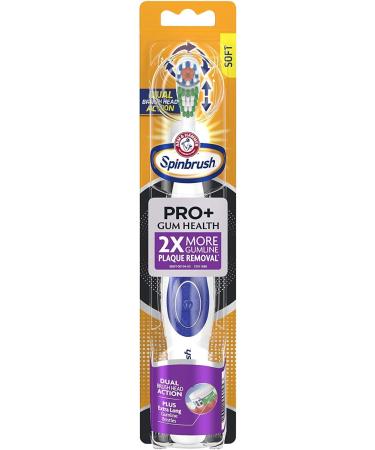 Buy Arm & Hammer Spinbrush Battery Powered Toothbrush - Truly Radiant Soft Bristles - 2 Pack - International Shipping Available - Buy Online on SooperMarket.com