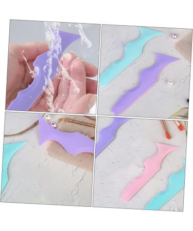 Baluue 6 Pcs Silicone Beauty Ruler Eyeliner Stencils Tool Make up Stencils Lash Applicator - Buy Online on SooperMarket.com