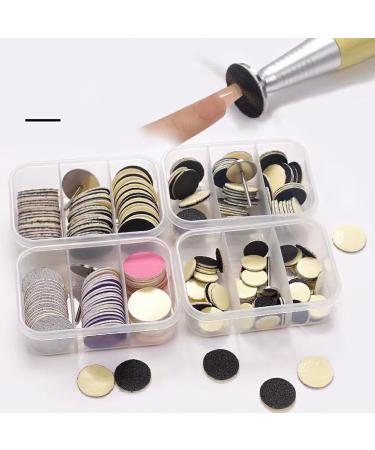 FIOERDTUIE Manicure Pedicure Disc For Shaping Nails Moisture-proof Lid Dustproof And Moisture-proof ABS Nails Accessories And Tools 25mm Style 2 - Buy Online on SooperMarket.com