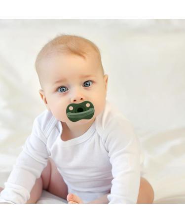 IDEZEK Baby Schnuller Holder | Safe Silicone Pacifier Cover Set | Easy to Clean Baby Pacifiers for Travel Shopping & Walks | Perfect for Boys & Girls - Buy Online on SooperMarket.com