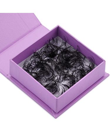 7D Wispy Pro Made Lashes D Curl 12mm Length 500 Loose Fans Promade 0.07 Eyeluvlashes (D Curl 12mm Length) - Buy Online on SooperMarket.com