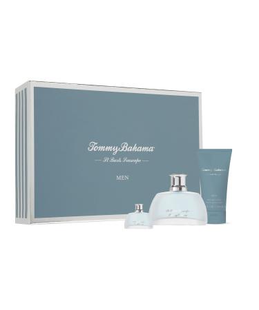 Tommy Bahama St. Bart's Seascape Eau de Cologne for Men 3 Pc Set - EDP + Travel Size + After Shave Balm