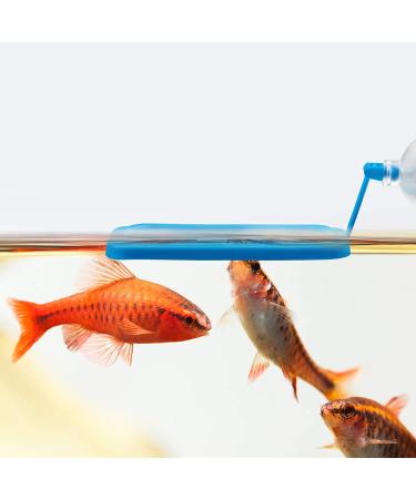 Aquarium Feeding Set: Fish Feeding Ring, Food Feeder, Spawning Bed, Betta Leaf Pad - 4 Pieces - Buy Online on SooperMarket.com