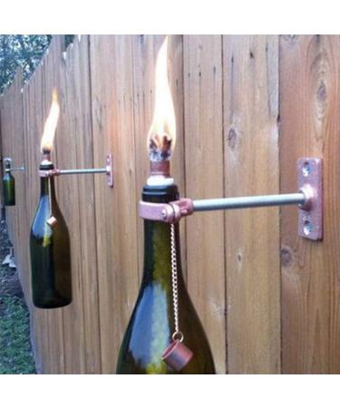 12pcs Fiberglass Tiki Wicks - Long Lifespan Replacement for Bottle Tiki Torches & Oil Lamps | Outdoor Garden Lighting Decor - Buy Online on SooperMarket.com