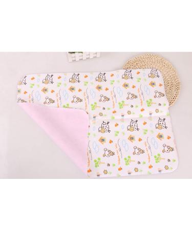 Wrap Pad 4-Pack | Yworld Cotton Bamboo Fiber Waterproof & Breathable Reusable Diaper Liners - 20x28in Light Color Series - Buy Online on SooperMarket.com