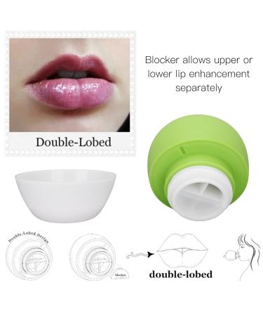 Professional Portable Silicone Lip Plumper Device for Plump Lips - Green - Buy Online on SooperMarket.com