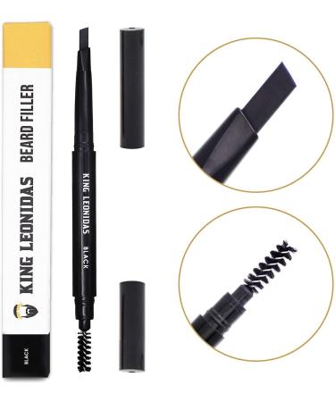 King Leonidas Beard Pencil Filler for Men - Black Water-Resistant Beard Liner Pen - Beard Shaper & Definer for Patchy Beards -Facial Hair Darkener for Natural Look - Buy Online on SooperMarket.com