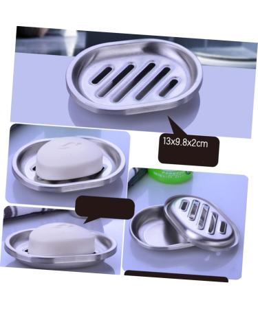 Ciieeo 2pcs Bathroom Soap Rack Soap Holder Soap Container Kitchen Soap Rack Essential Oil Soap Dish - Buy Online on SooperMarket.com