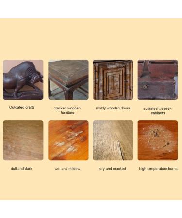 Virtcooy Wood Wax | Wood Polish for Cabinets - Multifunctional Wood Restorer Supplies and Scratch Removal for Mahogany Furniture Seal Stones - Buy Online on SooperMarket.com