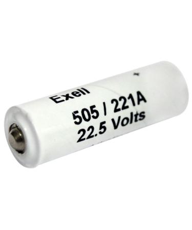 Exell 505A/A221 22.5V 60mAh NEDA 221 Alkaline Battery Fits Replaces Bolsen Flash Unit Ricoh 500 Flash Unit Kodak Brownie Flashholder 4 15F15 15LR54 221 221A 333/U 505 505A 505E/B 75 A221