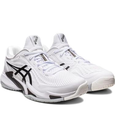 ASICS Men's Court FlyteFoam 3 Tennis Shoes - Size 10.5 White/Black - Buy Online on SooperMarket.com