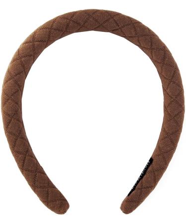 axy Headband with Fabric Padded Beautifully Elegant Headband Women's Headband Hair Accessories HRK12 (Brown) - Buy Online on SooperMarket.com