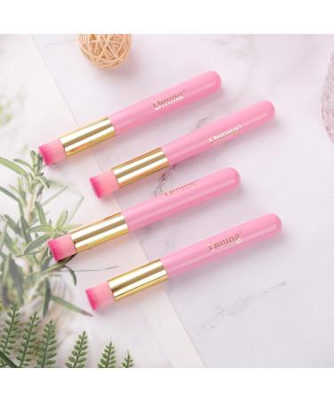 Dming 20 Pack Lash Shampoo Brushes - Pink Eyelash Extension Cleansing & Blackhead Remover Tool - Buy Online on SooperMarket.com