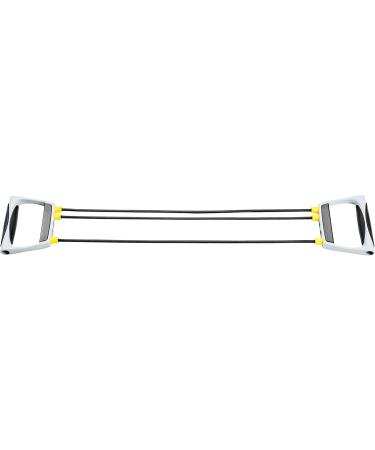 Bad Company Chest Expander | 5-Way Adjustable Resistance Bands with Handles | Home Fitness Training Equipment - Buy Online on SooperMarket.com