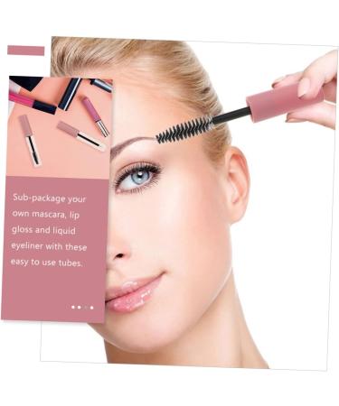 Healeved 24 Pcs Mascara Tube Portable Eyelash Brush Makeup Mascara Bottles Lipstick Tube Abs - Buy Online on SooperMarket.com