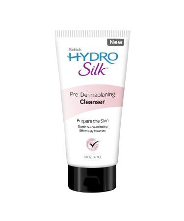 Schick Hydro Silk Pre-Dermaplaning Cleanser for Women 5oz | Dermaplane Face Wash for Women Facial Cleanser Gentle Face Cleanser for Dermaplaning Facial Wash 5oz