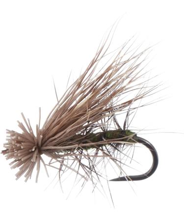 BASSDASH Trout Fly Fishing Flies 12pcs Assortment | Tenkara Wet Dry Nymphs Sakasa Kebari | Barbless Hooks for Trout Fishing - Buy Online on SooperMarket.com