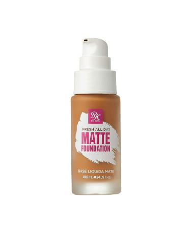 Ruby Kisses Longwear Matte Foundation - Medium to Full Coverage for Normal to Oily Skin - Matte Finish (Caramel) - Buy Online on SooperMarket.com