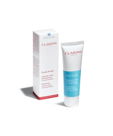 Clarins Fresh Scrub - Award-Winning Cream-Gel Face Scrub | Exfoliates & Hydrates All Skin Types | Paraben-Free SLS-Free Mineral Oil Free - Buy Online on SooperMarket.com