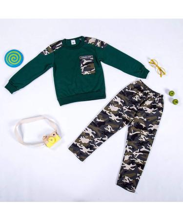 AMhomely Baby Boy Romper Sale: Camouflage Tracksuit 2PCS Outfits Set for 4-5 Years - Buy Online on SooperMarket.com