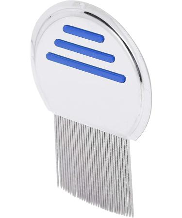 U-K Head Lice Comb Professional Stainless Steel Lice Nits Comb Portable Louse Removal Comb for Effectively Get Rid of Hair Lice and Nits(Blue) Useful As Shown - Buy Online on SooperMarket.com