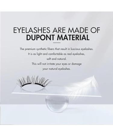 Elaracraft Magnetic Eyelashes Glowze Magnetic Eyelashes Double Sided Magnetic Eyelashes Elaracraft Magnetic Lashes Magnetic Eyelashes with Applicator(B01) - Buy Online on SooperMarket.com