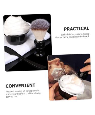 Beavorty Men's Shaving Set | Manual Razor Beard Brush & Facial Cleansing Tools | Perfect Grooming Kit for Men - Buy Online on SooperMarket.com