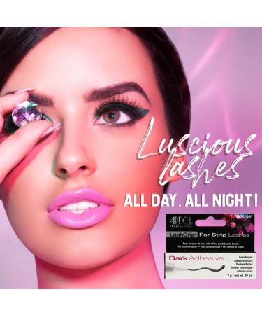 Ardell LashGrip Dark Adhesive for Strip Lashes - 0.25 oz (7g) | Long-Lasting Hold - Buy Online on SooperMarket.com