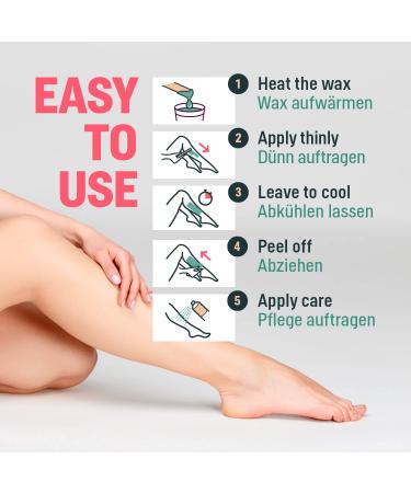 Wax Beads for Hair Removal with Aloe Vera - 800g | Stripless Waxing Solution for Smooth Skin - Buy Online on SooperMarket.com