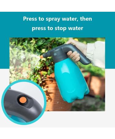 Electric Spray Bottle 2L-PRO Rechargeable Sprayer with Type-C USB Port Comfortable Handheld Sprayer for Watering Plants Blue - Buy Online on SooperMarket.com
