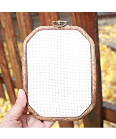 MWELLEWM 4 Pcs Set Embroidery Hoops - Reusable Hoop Rings for Cross Stitch and Sewing - Home Decor Craft Supplies - Buy Online on SooperMarket.com