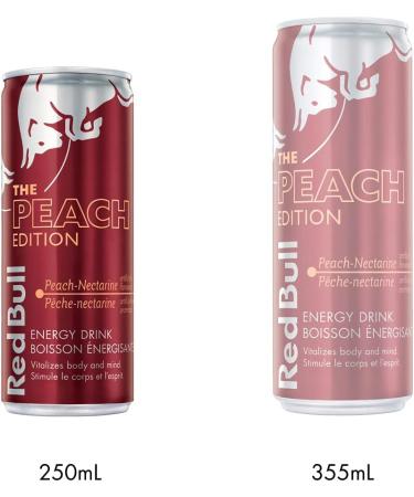 Red Bull Energy Drink Peach-Nectarine 250ml (4 Pack) - Buy Online on SooperMarket.com