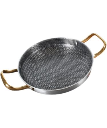 Angoily Frying Pan Griddle Honeycomb Non Stick Fry Pan Household Skillet Honeycomb Skillet Fry Pan for Outdoor Cooking Fry Pans for Cooking Stainless Steel Cooking Utensils 26c - Buy Online on SooperMarket.com