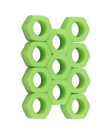 Dental Code Rings - 100 Pieces Silicone Color Coding for Dental Clinics | Odontologia Instrument Accessories (Green) - Buy Online on SooperMarket.com