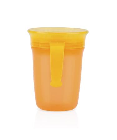 Nuby Plastic No Spill 360 Wonder Cup 1pk - Assorted Colors - Red/Green/Pink/Aqua/Purple/Orange - Buy Online on SooperMarket.com