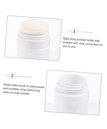Beavorty Compact Baby Milk Powder Dispenser with Kickstand and Powder Puff - Skin Care and Cosmetic Container - Buy Online on SooperMarket.com