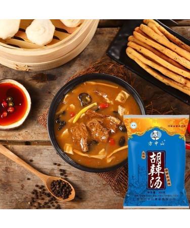 instant vegetable noodle soup HuLa soup 261/300g/pack hot and Spicy Pepper Soup Healthy Nutritious Ready-to-Eat Breakfast authentic Chinese specialty casual snack gift pack (tremella flavor300g 8pack) tremella flavor300g 8pack - Buy Online on SooperMarket.com