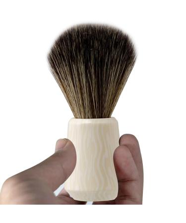 Colcolo Razor Brush - Wooden Handle Cream-Soap Brush for Men | Nylon Bristles Ideal for Travel & Home Use - Buy Online on SooperMarket.com